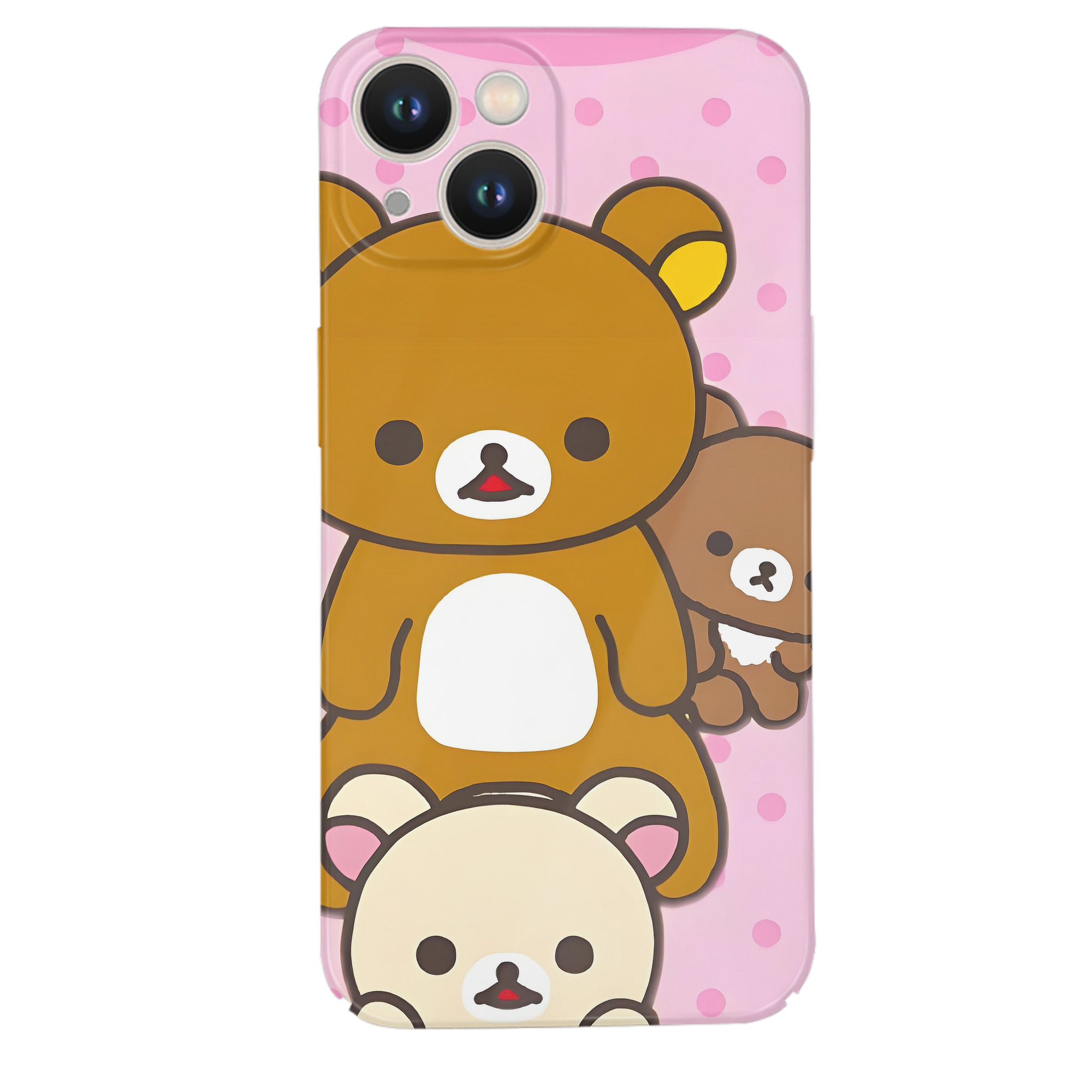 （画像用） リラックマ リラックマ キイロイトリ Rilakkuma Korilakkuma Kiiroitori 【iPhone 14シリーズ対応】ハードケース